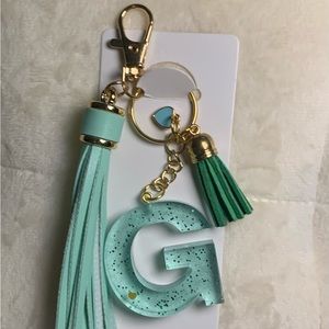 Letter G Keychain